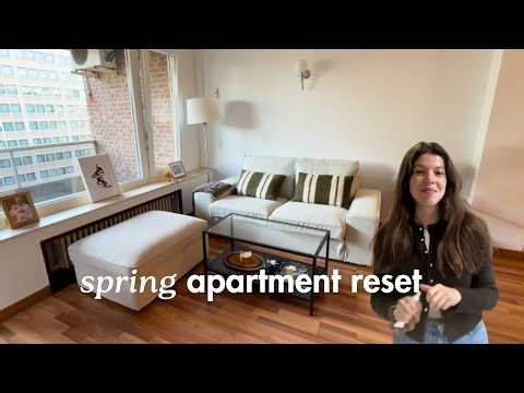 Resetting My Apartment for Spring (this layout finally works)