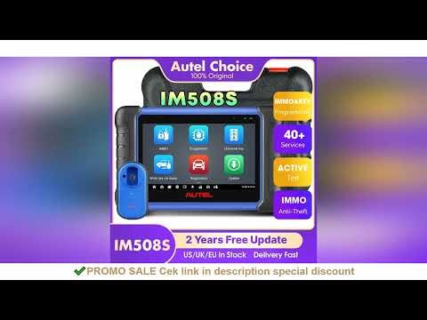 Autel MaxiIM IM508S IMMO Key Programming Diagnostic Tools Auto OBD2 Programmer Scanner All Systems 2