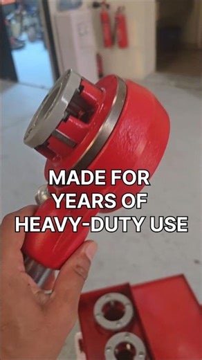 Macstroc MBL-1250R & MNP-1250R manual ratchet threaders - NPT/BSPT dies #Macstroc #RatchetThreader