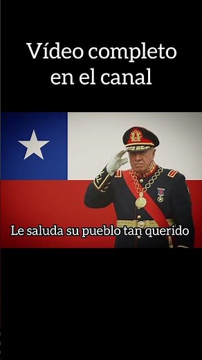 Mi general Augusto Pinochet 🇨🇱 #pinochet #historia #musica #chile #culturachile