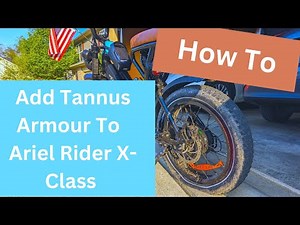How To Remove A Rear Tire And Add Tannus Armour On An Ebike - Ariel Rider X-Class