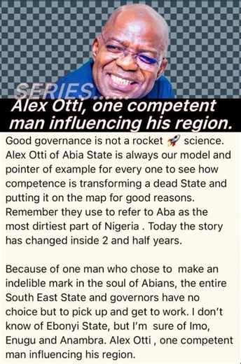 Alex Otti , one competent man influencing his region. #serieswithstephenmbah #alexotti #abiastate