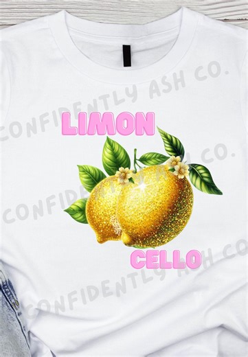 Limoncello Glitter Lemon PNG: Retro Summer T-shirt Design (digital Download, 300 DPI Clipart - Etsy