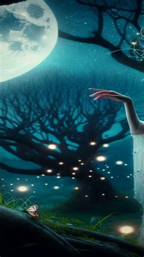 Mystical Fantasy Ambient | Celestial Lullabies in Moonlight - RPG Fantasy Music #shorts