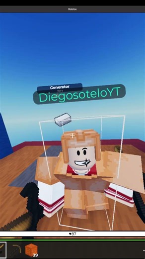 Bedwars but i can ony Jitter Click........ #roblox #minecraft #newupdateinrobloxbedwars