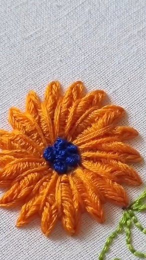 29K views · 181 reactions | Easiest Flower embroidery technique for...