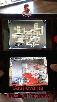 Castlevania Dawn of Sorrow | DS Games | 3DS XL Gameplay