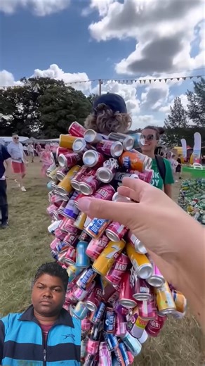 Tin can man #festival #festivalseason #beer #funny #memes #asmr