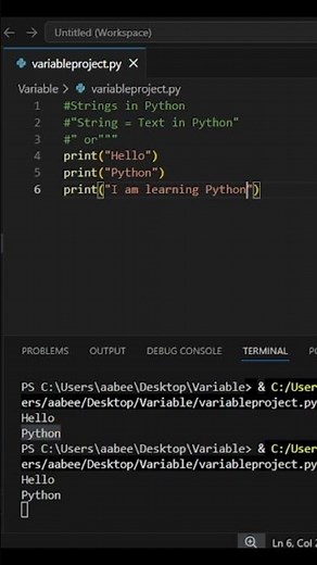 Strings in Python Explained 🔥 | Python Beginner Tutorial 🐍