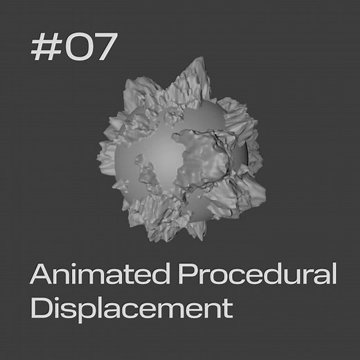 Cinema 4D Quick Tip #07 - Animated Procedural Displacement