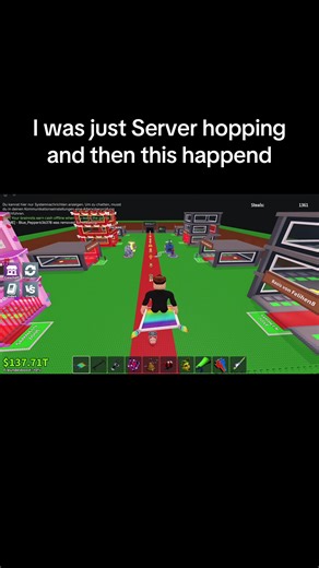 Unexpected Roblox Server Hopping Encounter