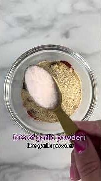 Homemade Hamburger Seasoning Recipe