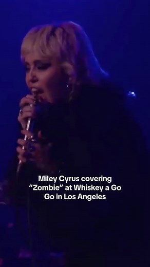 Miley Cyrus Incredible Cover of 'Zombie' by The Cranberries