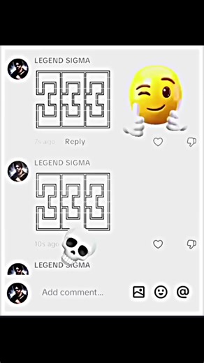 333Comment Tutorial👨‍🏫 wait the last movement #commenttutorial #fyp #fypシ #fypviraltiktok🖤シ゚☆♡ #tutorials