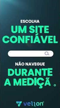 Aprenda como medir a velocidade da sua internet