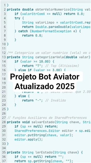 Updated Aviator Bot Project 2025 #aviatorgame #tutorials #createbot #androidstudio