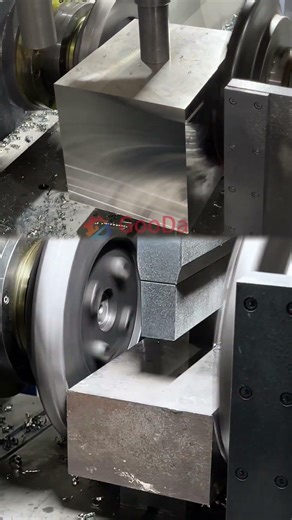 Square Block & Long Bar 4 Sided Milling in One Machine at One Cycle - Saves Time & Cost