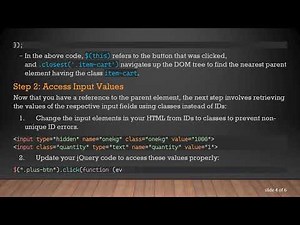 Accessing parent elements of clicked buttons in jQuery