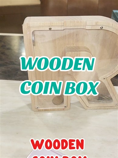 Wooden Coin Box: The Perfect Decorative Storage Solution