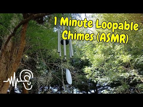 1-Minute Loopable ASMR Wind Chimes for Relaxation 🌙🔔