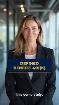 Consumer Overview of Defined Benefit 401k