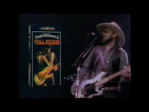 1989 Hank Williams Jr. - Full Access VHS Commercial
