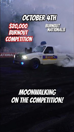 Moonwalking on the competition!