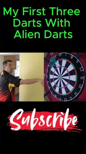 180 Using Alien Darts #darts #180 #3dart