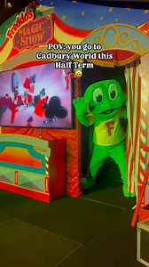 Dive into a world of chocolatey fun this half term! 🍫14 chocolatey zones 🪄A magic show from coolest frog in showbiz 🐸Meet the Cadbury characters 🍰For an extra special treat, book on to a Character Afternoon Tea experience 🎟️​ Pre-booking is essential – www.cadburyworld.co.uk | Cadbury World