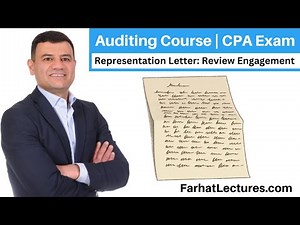 Representation Letter In a Review Engagement | Auditing Course | CPA Review Course