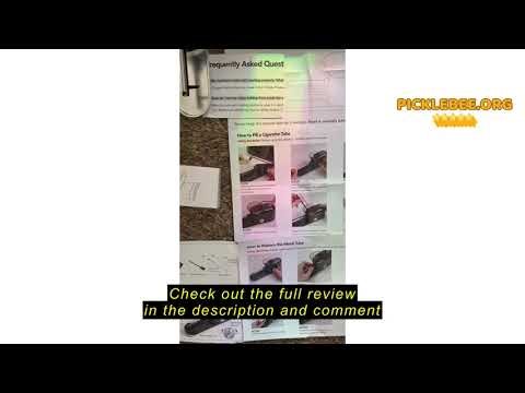 Review SmokyJoy Cigarette Rolling Machine, Electric Pre Roll Machine, Automatic Preroll Cone Loader