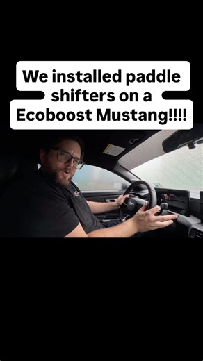 Julian Bourg on Instagram: "💥 New Video Drop 💥 We figured out how to install paddle shifters on a 10spd 2024+ Ecoboost Mustang! Video is live on YT @murphyslawgarage #ecoboost #ecoboostmustang #mustang #howto #10Speed #PaddleShift #review #carsofinstagram"