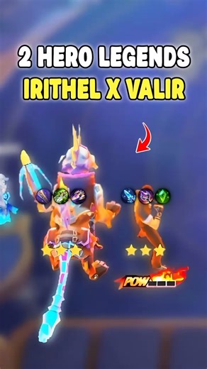 IRITHEL & VALIR VS HARLEY | MAGIC CHESS GO GO #magicchess #magicchessgogo #magicchessmobilelegends