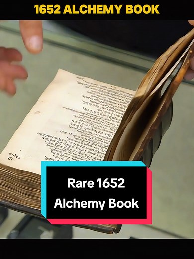 Rare 1652 Alchemy Book for Sale at Pawn Shop