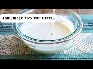 How To Make Mexican Crema At Home! Super Easy | 4 Ingredients | 5 Minutes Of Hands-On Time