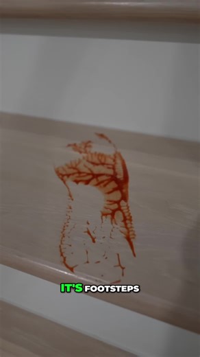 Scary Footsteps Discovered Behind a Mysterious Door