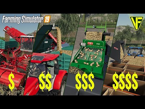 How To Make INSANE Money From Potatoes In Farming Simulator 19