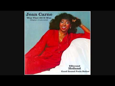 Jean Carne - Was That All It Was (original album version) HQ