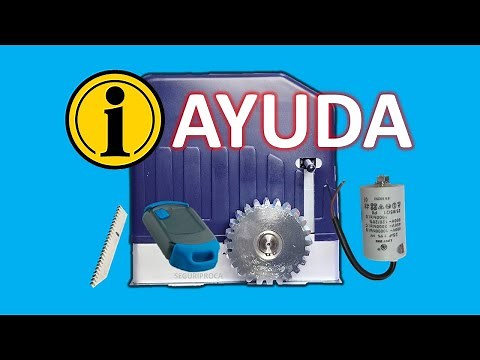 Motor de portón eléctrico se traba o se detiene