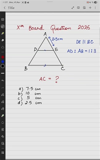 Can You Solve This Board Question? (Class 10 Maths 😈) #maths