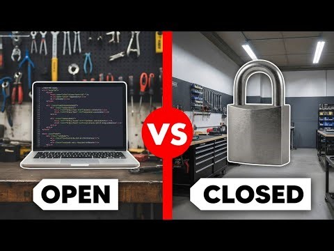 Open Source AI vs Closed AI Freedom or Control