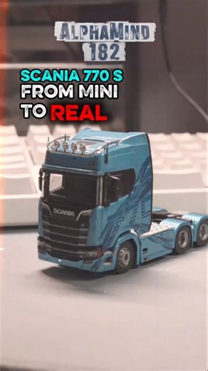 The Deadliest Heavy Monster! Scania 770S V8: Ultimate Truck Scale Model | AlphaMind182