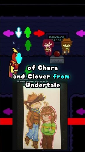 This is a REAL Undertale Red and Yellow Fan!