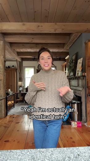Get asked this a lot… #twins #identicaltwins #twinsisters #twinquestions #twinfacts