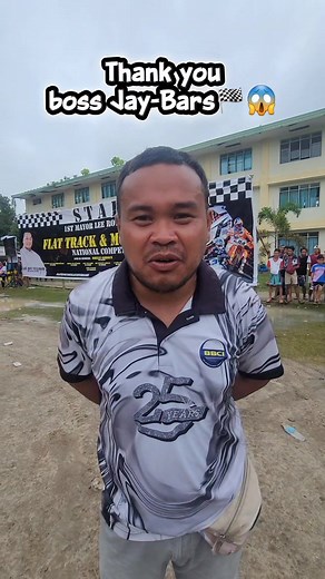 Thank you boss Jay-bars🏁 wazz upp.. 1st Mayor Lee Roy Villasor Tulunan north cotabato Motocross & Flat track competition. | KHIN C. TV