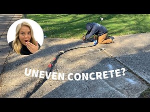 Leveling and Stabilizing Concrete Drive with PolyLevel