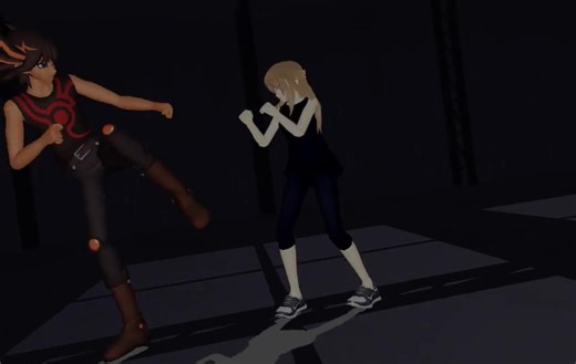 [MMD Fight] Kickers | Yuugiou 5D's + OC