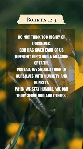 Don’t Think Too Highly of Yourself – Bible Wisdom #bibleshorts #bibleverse #jesus #bible #viral
