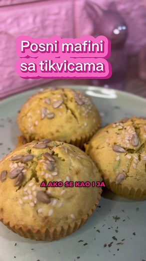 Recept za posne mafine sa tikvicama