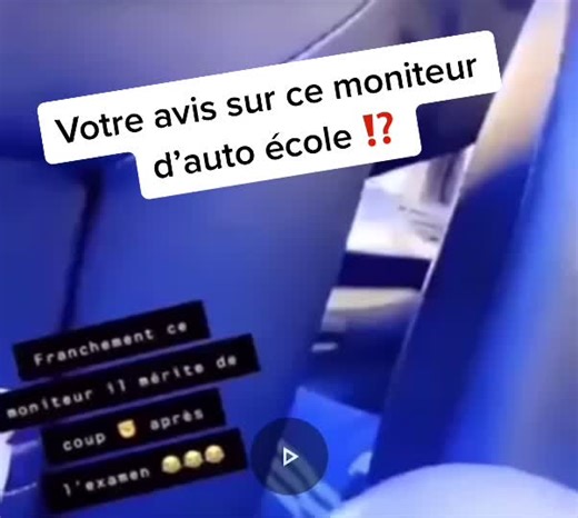 Élève cobaye : expérience avec un moniteur d'auto-école